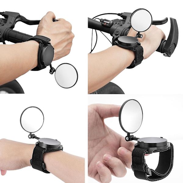 Arm Protection Wrist Swivel Mirror Justerbar Cykel Bakview Mirror