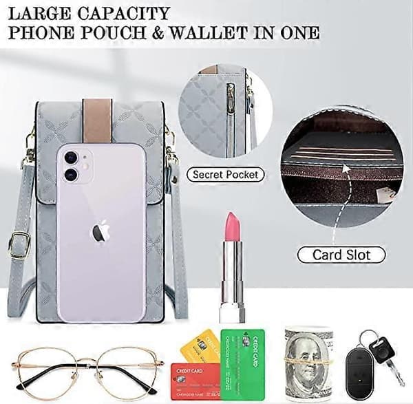 Telefonväska Present till Kvinnor Små Crossbody Väskor