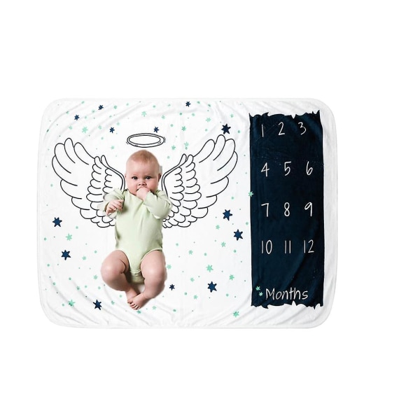 Meilenstein Decke Fr Neugeborene Baby Monatliche Milestone Fotografie Requisiten Shoots Hintergrund Tuch 70 * 102cm