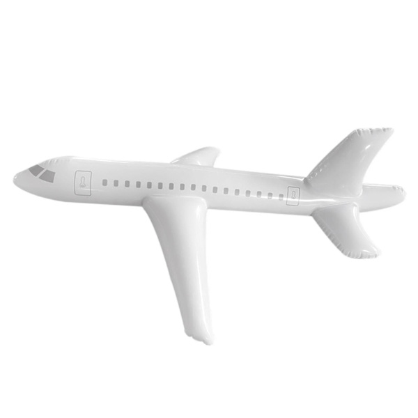 Super Cool Uppblåsbar Leksak Flygplan Stor Uppblåsbar Flygplan Flygplansmodell För Barn 2M