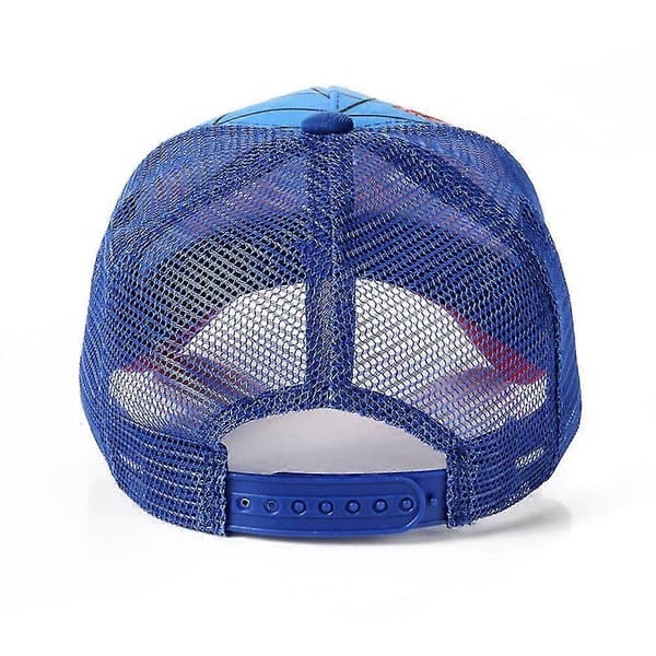 Spindelmannen Superhjälte Mesh Basebollkeps Justerbar Snapback Sommarhatt Barn B