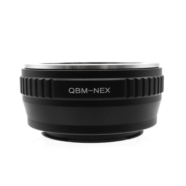 Qbm-nex metallikiinnityssovitinrengas Rollei Qbm -kiinnitysobjektiiville Sony E -kiinnityskameraan A7/a7r/a7s/a6000/nex-sarja jne.