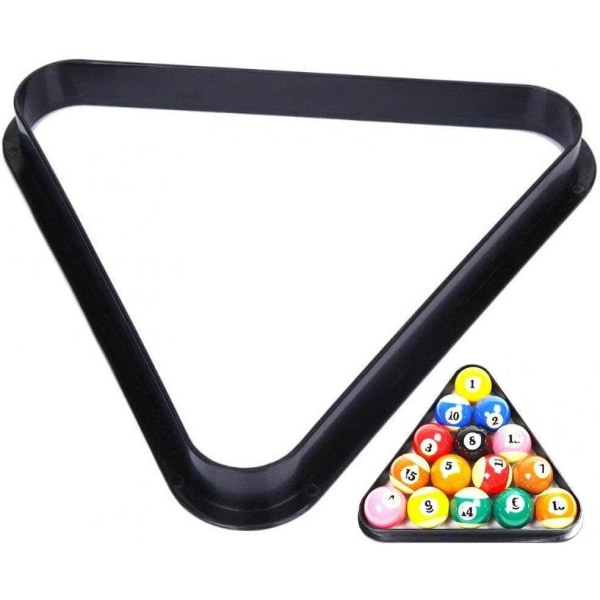 Billiard Ball Rack Plast Billiard 8-ball Triangle Billiard Rack for Billiard Pool Table