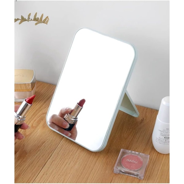 Speil Super HD Bordspeil Sammenleggbar brakett Designet sminkespeil Håndfritt/håndholdt speil