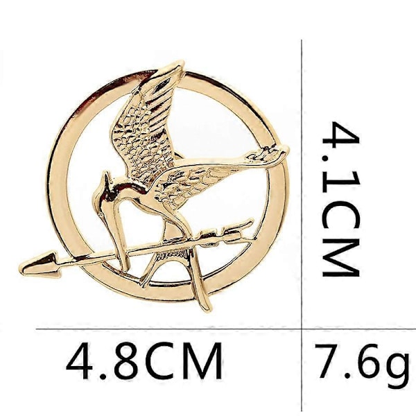 3 kpl Matkijanärhi Rintakorusetti Persoonallisuus Symboli Eläin Linnut Elokuva Televisio Rekvisiitta Naisille ja Miehille, Persoonallisuus Logo Rintakoru Rintakoru