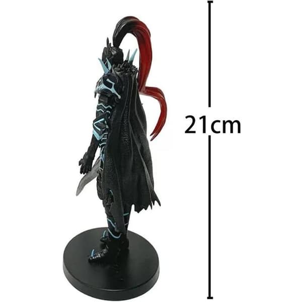 Igris Actionfigur – Blå/Sort Anime Statue (21cm) – Model til hjemme-/kontorindretning eller pynt
