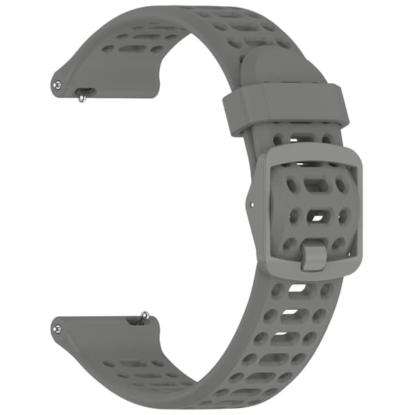 COROS Watch Silikone To-farvet Rem Grå 20 mm Grå 20 mm Grey 20 mm