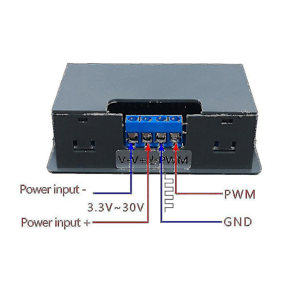 1Hz-150kHz PWM-pulsfrekvens och arbetscykeljusterbar modulsignalgenerator