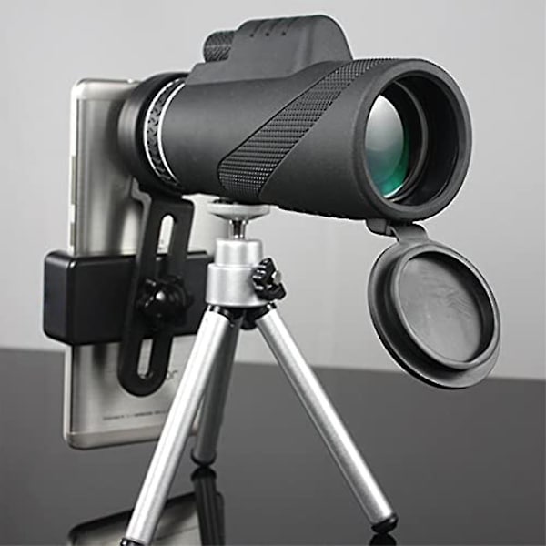 Universal Teleskop Telefonadapter - Kompatibel med kikkert, monokulær, mikroskop, spottingscope - Smartphoneholder Klips Beslag Montering