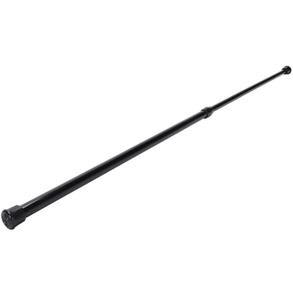 Fjäderbelastad utdragbar gardinstång Teleskopisk badrumsfönster spännstång Längd: 40~70Cm