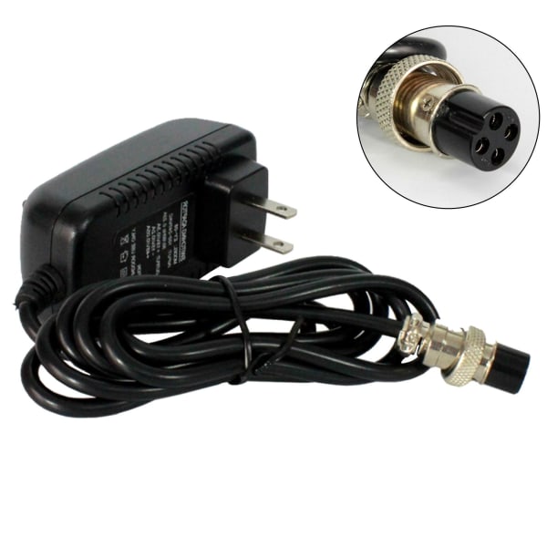 1 kpl Ey-08 mikserin muuntaja-adapteri ulkoinen virtalähde 4 reikää 100v-240v