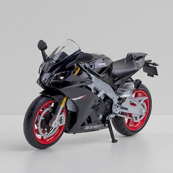 1:12 Suzuki GSX-R1000R Legering Racing Motorsykkel Modell Støpt Street Cross-Country Motorsykkel Modell Leke Gave til Barn RSV4 Black FoamBox