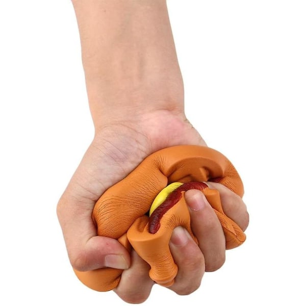 Chokolade Kage Emoji Kawaii Slow Steps Squeeze Legetøj Langsomt Stigende Squishies Anti-stress Legetøj Til Børn Voksne (11,5 * 11,5 * 3 Cm) Pakke Af