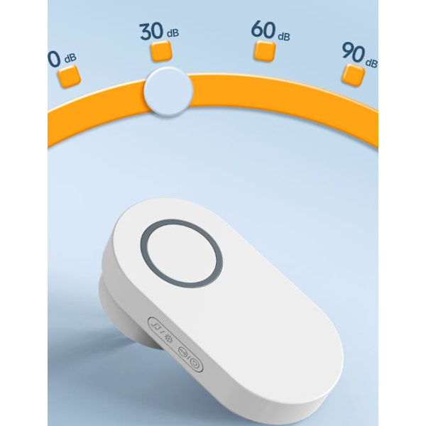 Ingen batterier kræves - Selvdrevet fjernbetjening dørklokke AB dør - Hjem vandtæt langdistance smart elektronisk trådløs dørklokke - EU