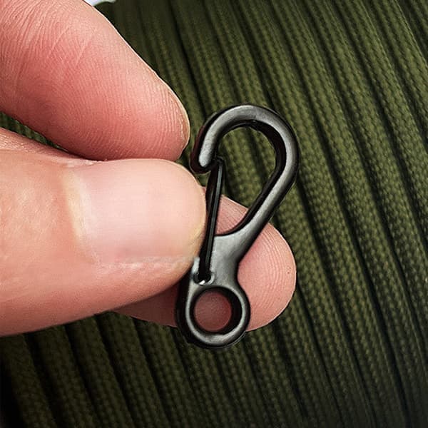 3-pack Mini Taktisk Spänne Nyckelring, Karbinhake i Aluminiumlegering