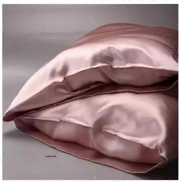 Satin örngott - Kuddfodral - 50 x 66cm - 2-pack Guld Guld