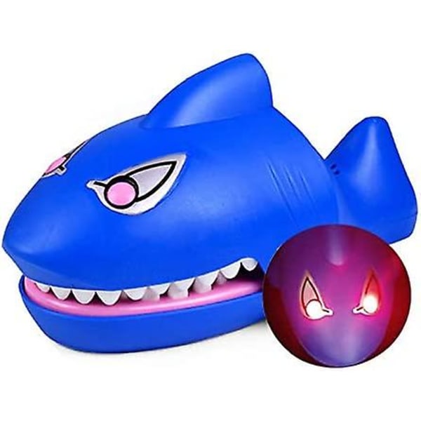 Shark Biting Finger Game, Shark Tannlege leketøy med LED lys og lyd, morsom bursdagsfest gave til barn
