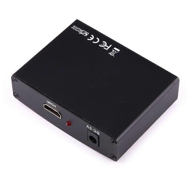 HD HDMI til YPbPr Video og R/L Lydadapter