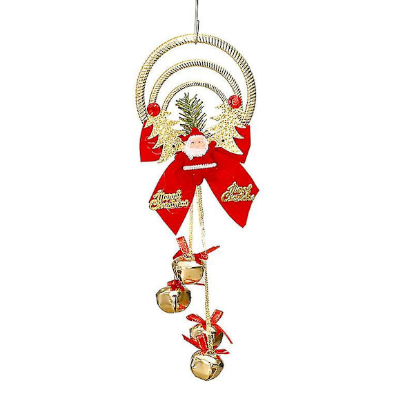 Mes Santa Claus Garland Bow And