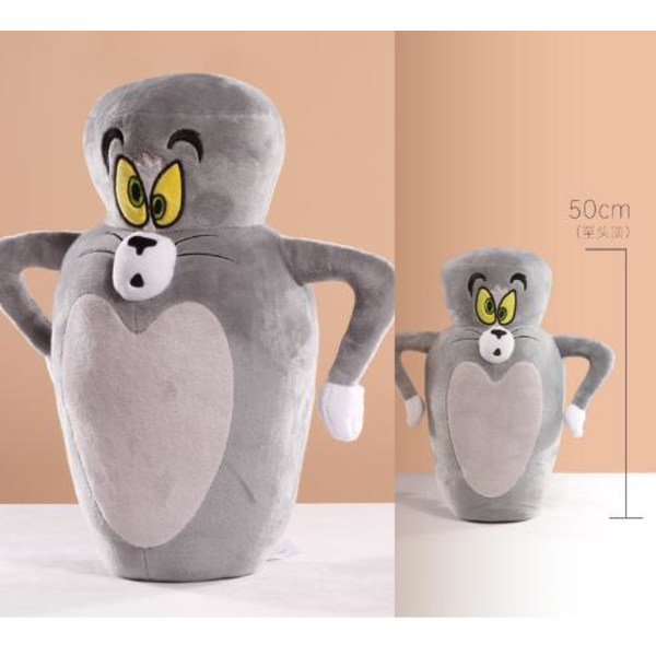 Tom ja Jerry animaatio oheistuote pehmolelu tyyny - Lahja faneille - Tom bottle shape