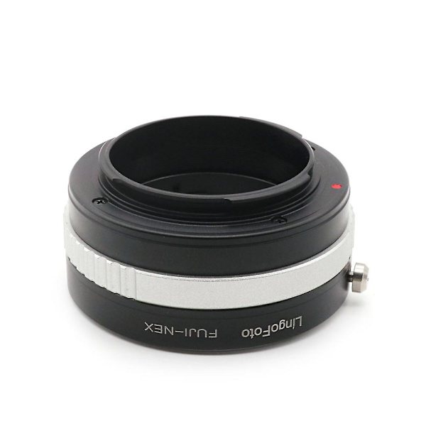 Fuji-nex-kiinnityssovitinrengas Fuji Ax -kiinnityssarjan (vanha X-kiinnitys) objektiiville Sony E-kiinnityskameraan A7-sarja, a6000-sarja jne.