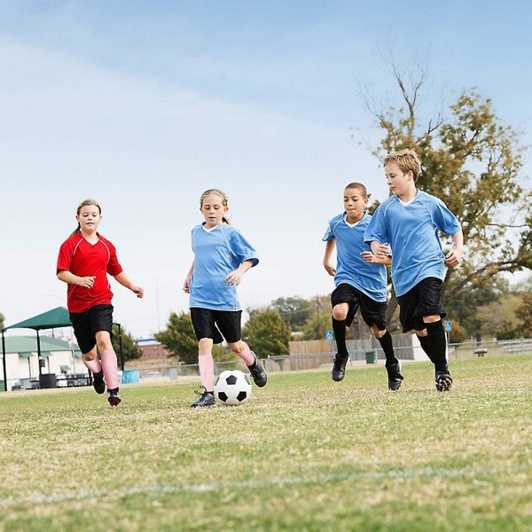 1 sæt Voksen Youth Kids Fodbold skinnebensbeskyttere, omfattende beskyttelse