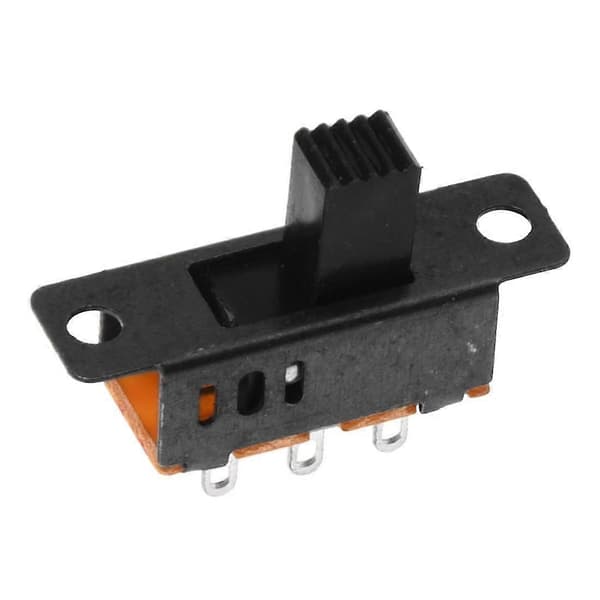 10 X Dc 0.5a 50v 3-posisjon 2p2t Dpdt Panelmontert Skyvebryter Ss23d32