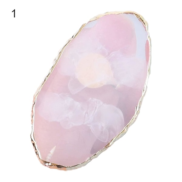 H Nageldisplayplatta Naturlig Blandningspalett Gel Polish Hållare Bärbar För Hembruk 3