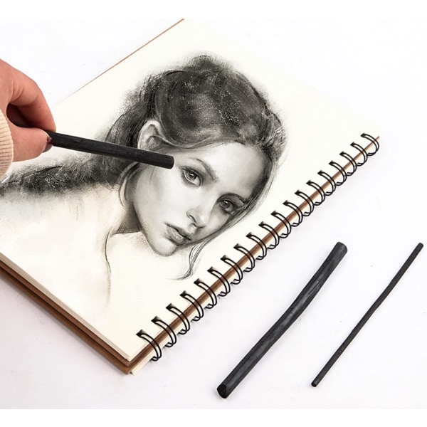 5-8 mm pilekulstave til skitsering og tegning Kunstforsyninger til professionelle studerende og hobbyister 25 stk.