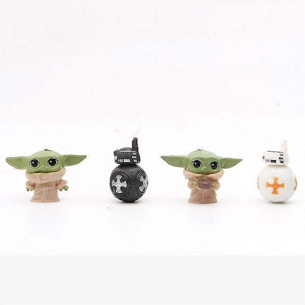 14 stk. Star Wars Darth Vader Master Yoda Figur Legetøj Børnegaver