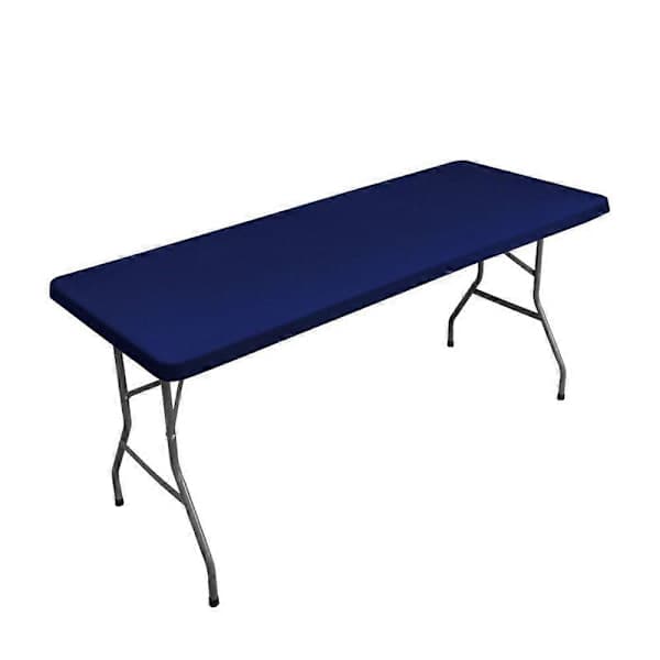 Vikbar picknickduk tvättbart bordskydd Premium uteplats bordsduk rektangulära bord blå 183x76cm blue 183x76cm