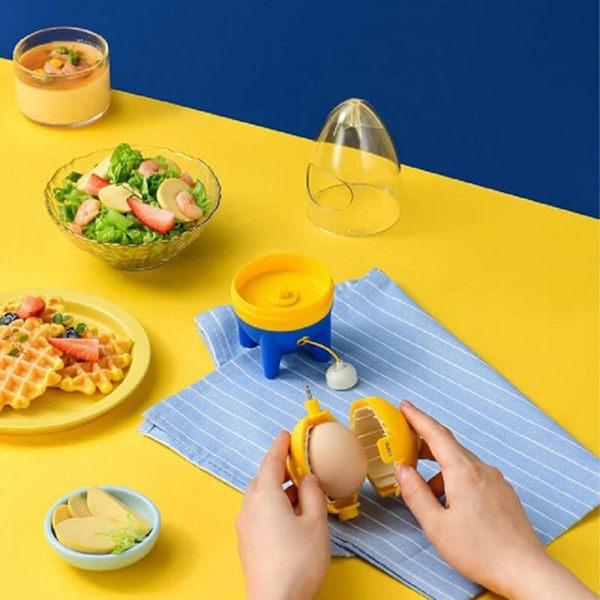 Manuell Äggvite-Äggula Mixer Hushåll Äggula Albumin Blender Skakare utan att Krossa Äggen för Kök Ny
