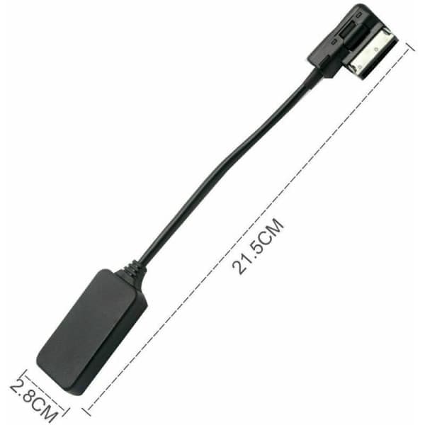 Til Audi Volkswagen MMI Musikstreaming Bluetooth iPod Media Interface AMI-kabel