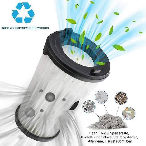 12 st Hepa-filter Kompatibel med Aeg Aef150 Cx7-2 Kompatibel med Electrolux Eer73db-a
