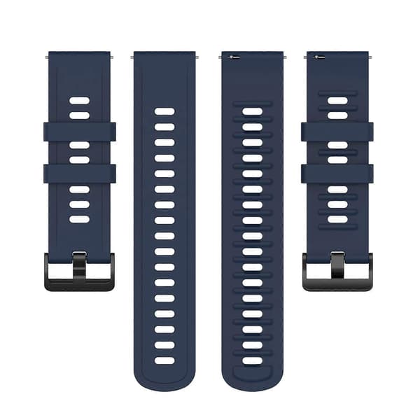 Silikonerem til Xiaomi Watch S1 Active / Watch Color 2 Midnight Blue