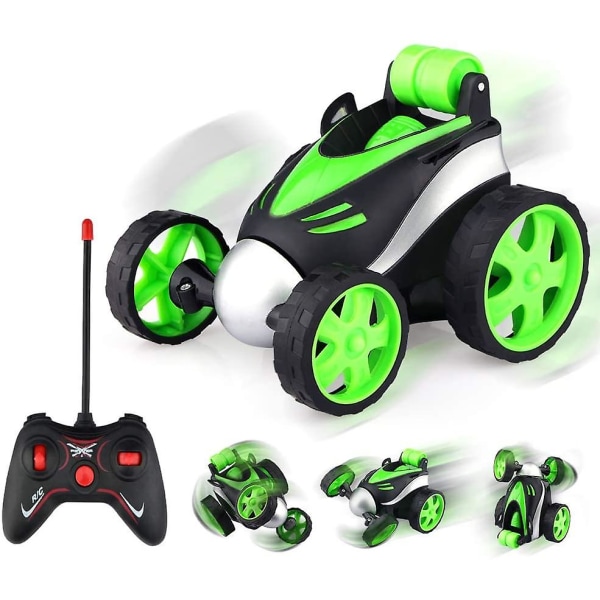 Fjernbetjent bil, børnelegetøj Rc-bil med 360 rotation Mini Stunt Car Racing