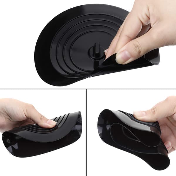 Vaskeprop Silikone Sort 15 cm Sort 15 cm Black