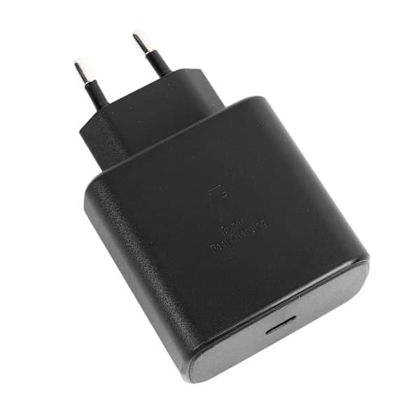 Opladerhoved til Galaxy S22 PD 45W Telefon Hurtig Oplader Adapter Blok til Android Enheder EU Stik 100 til 240V Sort