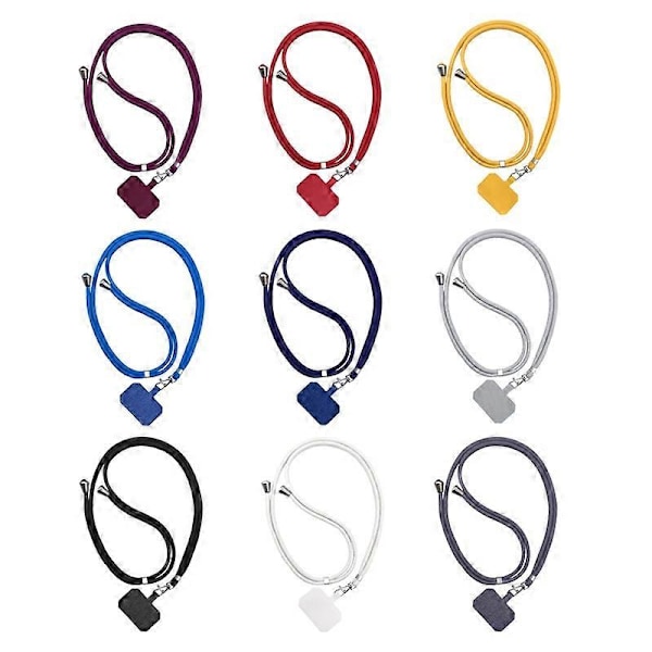 2 STK Telefon Lanyard med Kort Light Gray