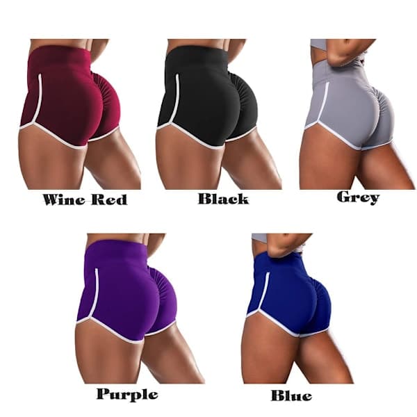 Sportsshorts Yogabukser BLÅ M blå M blue M