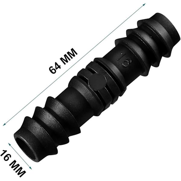 Slangekoblinger til 16mm vandingssystem