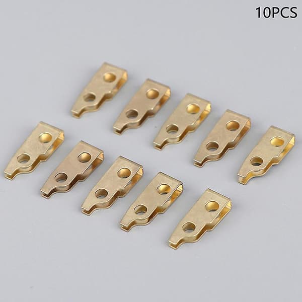 10 stk. for Wahl elektrisk hårklippemaskin strømbryter splinter klippere Silver 10PCS