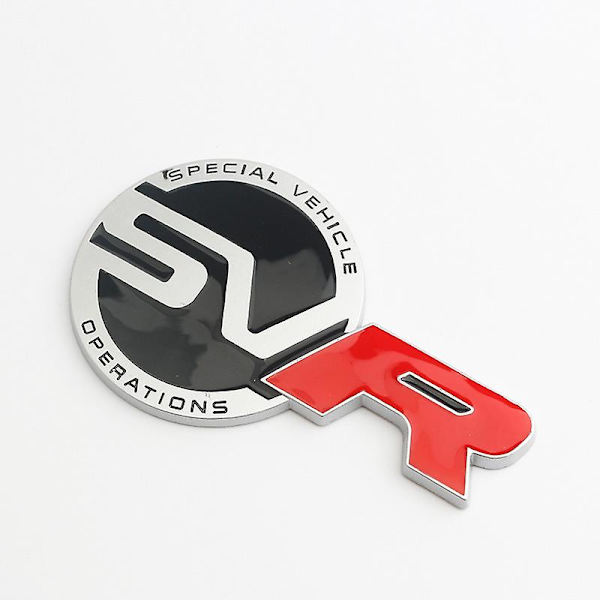 Passar till Land Rover-emblemet, Range Rover Sport Executive Edition Svr-emblem, Jaguar-modifierad bilsticker, gallerlogotyp, baklogotyp BR