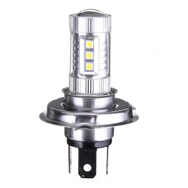 H4 9003 HB2 80W 8000LM 8000K Blå LED-frontlyspærer Kit Tåkelys Kit Høy Lav Beam Lyssterk 1 stk/2 stk Silver 1pcs