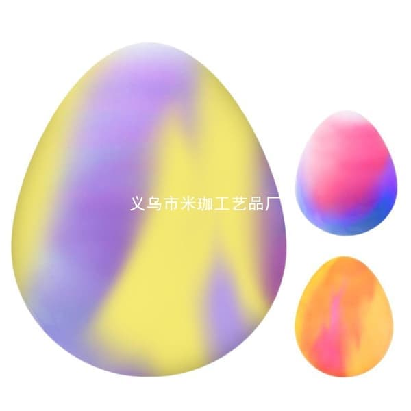 NeeDoh Dippin Dazzler Æg Påskeæg Beroligende Blød Gel Som vist på billedet Easter egg A