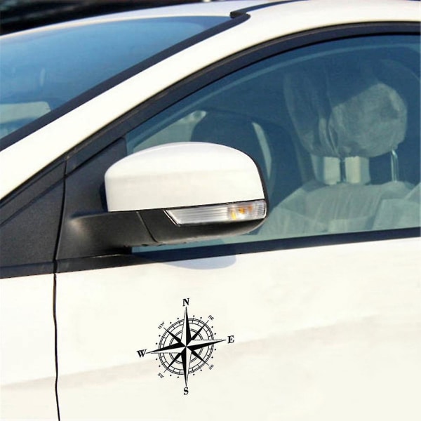 Kompassi Design auto kuorma-ajoneuvon kori heijastava tarra tarrat koristelu