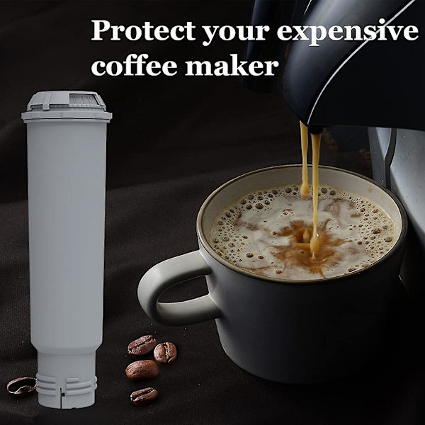 4 stk. Espresso Maskine Vandfilter til Claris F088 Aqua Filtersystem, til ,,nivona