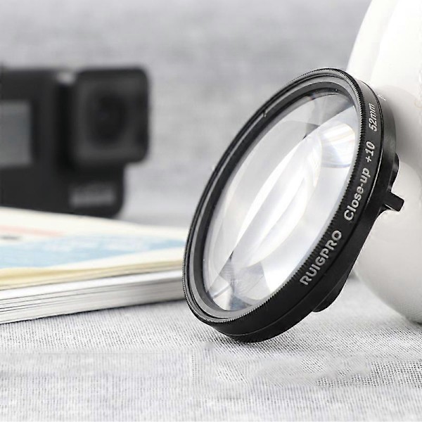52mm 10X Makroobjektiv Filter til GoPro HERO 7/6/5