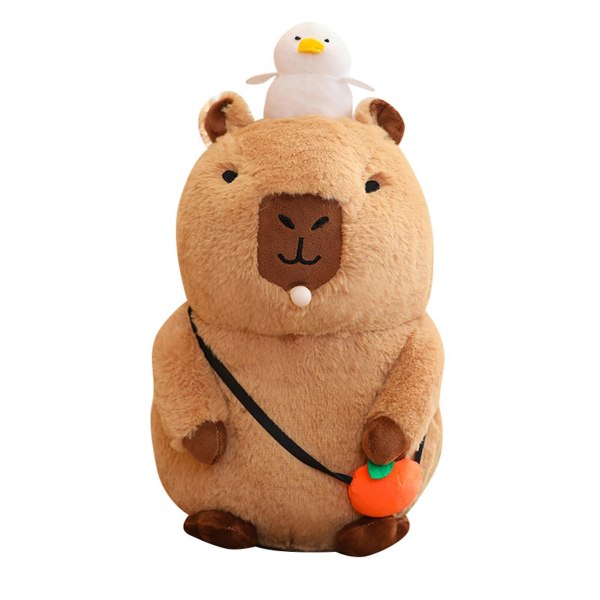 Søte Capybara plysjleker utstoppede dukker Kreative søte simulerte utstoppede leker for barn Jenter Gavedekorasjonssamling A 30cm