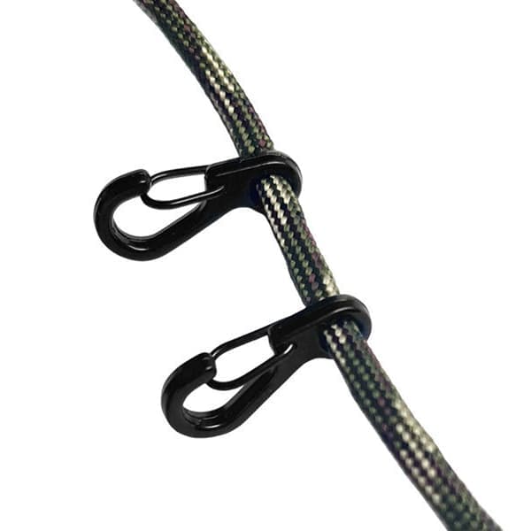 3-pack Mini Taktisk Spänne Nyckelring, Karbinhake i Aluminiumlegering